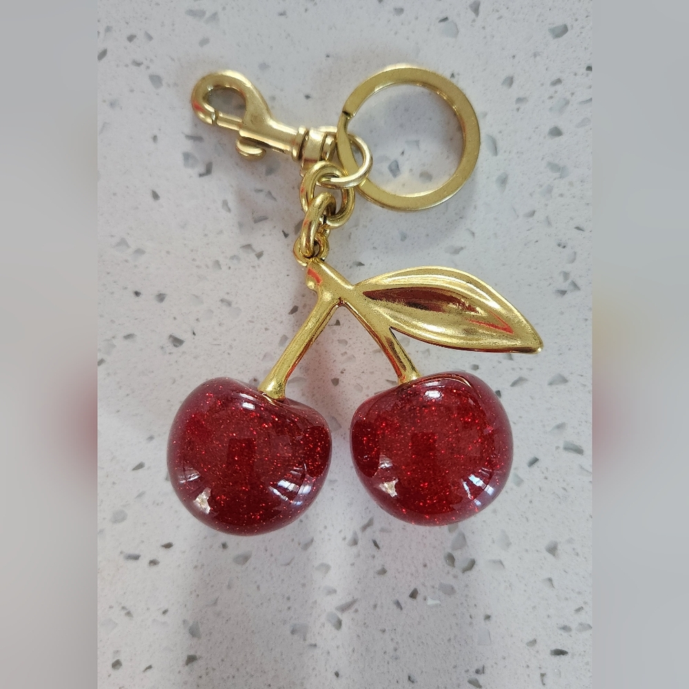 Red Cherry Keychain/Bag Charm